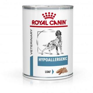 Royal Canin Hypoallergenic konzerv táp kutyáknak 400 g