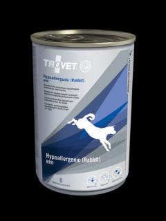 Trovet Hypoallergenic Rabbit (RRD) konzerv táp kutyáknak 400 g