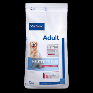 Virbac HPM Adult Neutered Dog LargeMedium 12 kg