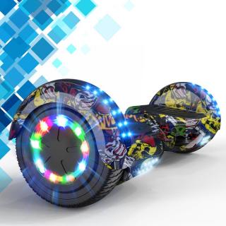 Future Board X6 Hoverboard - Hip hop - Világítós kerekek + Bluetooth