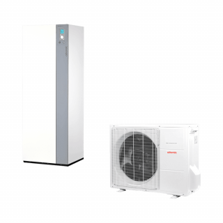 Alfea Extensa A.I.8 Duo levegõ-víz hõszivattyú, R32, HMV, csõkígyós, 230V, 8kW