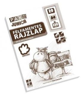 A/4 félfamentes rajzlap 20 lap/csomag