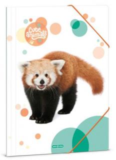 A/4 gumis mappa, Cuki állatok - Vörös panda