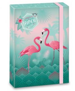 füzetbox, A/5, Pink Flamingo