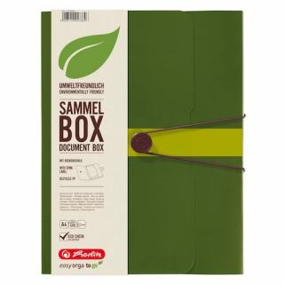 füzetbox A4 PP easy orga to go GREEN zöld