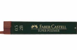 ironbetét Super Polymer 0,5mm 12db, 2B