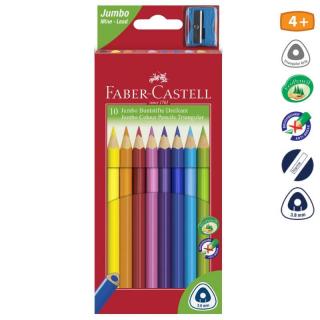 Jumbo háromszögletû színes ceruza 10 darab