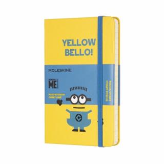 Minions jegyzetfüzet, vonalas, "P", Yellow Bello!