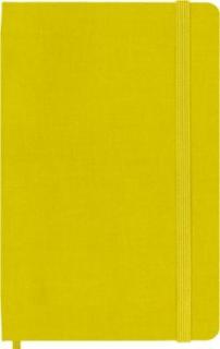 napló, vonalas, kemény fedeles, "P" Classic Silk, sárga