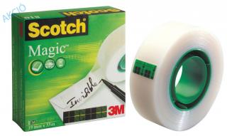 Scotch ragasztószalag Magic Tape 19x33 dobozos