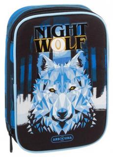 többszintes tolltartó, Night Wolf