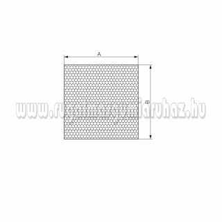 Habosított EPDM szalag 12x10 mm