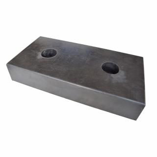 Kamionütköző furatokkal 500x250x140 mm