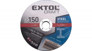 Extol Craft vágókorong acélhoz 150×1,6×22,2mm, max. 10.200 ford/perc (106930)