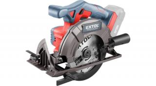 Extol Premium akkus körfűrészgép, Share20V, 20V, Li-ion, 0-3650 ford/perc, 165 mm tárcsa, TÖLTŐ és AKKU NÉLKÜL (8891823)