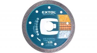 Extol Premium gyémántvágó, ipari korong, TURBO, extra vékony vágás: 1,8mm vastagság; 150×22,2mm, száraz és vizes vágásra (8703043)