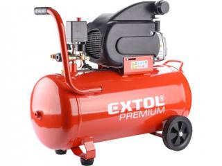 Extol Premium olajos légkompresszor, 1800W, 50l tartály, 8 bar; 235 l/min (8895315)