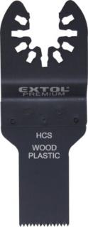 Extol Premium tartalék vágófej klt., 2 db, 20 mm, a 417220, 8891842, 8894100 szénacél, használható: fá és műanyag (8803851)