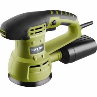 EXTOL  rotációs (excentrikus) csiszológép 430W; átmérő:125mm, ford.:5000-13000 (407202)