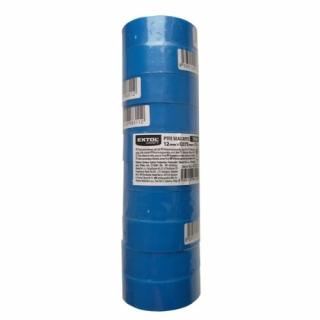 EXTOL tőmítő szalag klt., teflon, 10 db, (PTFE), 0,075×12mm×10m, EN 751-3, WRAS, ivóvízhez (47531)