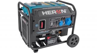 Heron benzinmotoros áramfejlesztő, aggregátor, 6 kVA, 230V, 1 fázisú, inverteres (8896233)