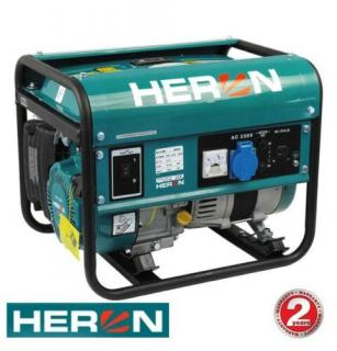 HERON Benzinmotoros áramfejlesztő, aggregátor, agregátor, max_VA egyfázisú EG IMR-i13122 (8896109)