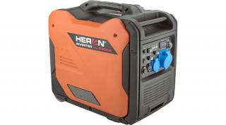 Heron benzinmotoros áramfejlesztő, aggregátor csendes üzemű, 5,0 kVA, 230V, 1 fázisú, inverteres (8896227)