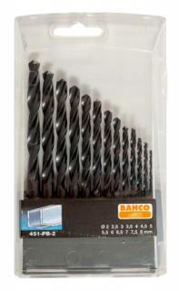 High speed steel drill set (451-PB-2)