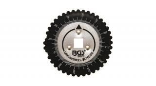 Nyomaték szögmérő szögrehúzó tárcsa hajtószárakhoz adapter 1/2" nyomatékkulcsokhoz (BGS-3070)