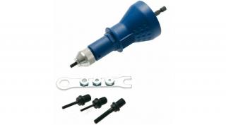 Pop-szegecs húzó adapter fúrógéphez, M3-M4-M5-M6 (BGS-407)