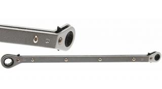 racsnis kulcs izzítógyertyához, 300 mm hosszú, ferde,  8 és 12 mm (BGS-8264)