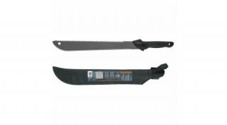 Truper MACH-18X dupla élű bozótvágó kés fűrész tokkal 60cm macséta, macheta, machete 5 év garancia