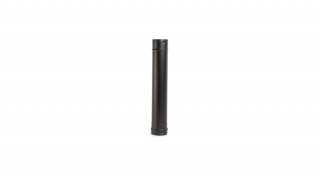 80 x 500 mm rozsdamentes pellet kályha füstcső - fekete (80 mm)