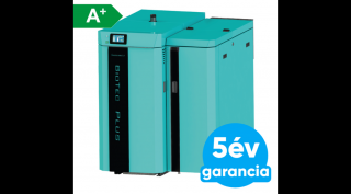 Centrometal BIO TEC Plus 35 kW faelgázosító és pellet kazán