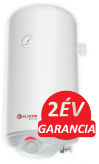 ELDOM Style 80 literes keskeny kialakítású zománcozott elektromos vízmelegítő (2 kW - 387 mm Ø)