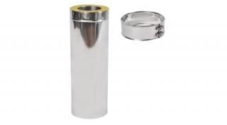KOMINUS KZD 180/280 MM, 0,5 méteres szigetelt hosszelem, csatlakozó bilinccsel