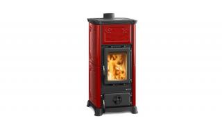 La Nordica EMILIANA fatüzelésű kályha (6,5 kW / bordó)