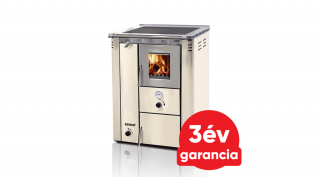 SENKO C-20 (25 kW) vegyestüzelésű "sparherd" kazán (krém)