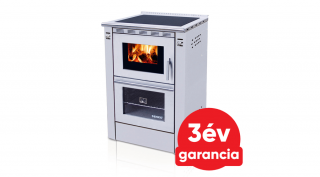 SENKO SG-60 (7,5 kW) vegyestüzelésű sparherd kazán beépített sütővel