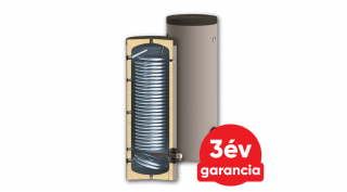 SUNSYSTEM SWP NL 400 indirekt használati meleg víz tartály hőszivattyúhoz (374 liter) - 1 hőcserélővel
