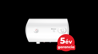 Thermex TASSO H 30 fekvő elektromos vízmelegítő alsó bekötéssel (2 kW)