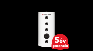 WENTOREX Red HP-IBe 150 INOX hűtési és fűtési puffer tartály hőszivattyúhoz (150 liter / 3 kW)