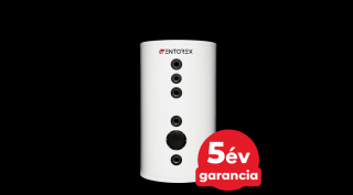 WENTOREX Red HP-IBe 300 INOX hűtési és fűtési puffer tartály hőszivattyúhoz (300 liter / 3 kW)