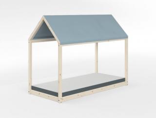 FLEXA - Textil tető Cottage házikóágyhoz- Fagyos kék