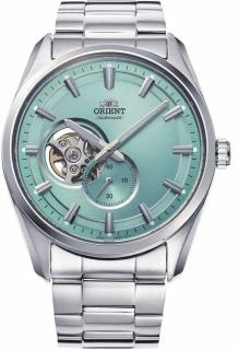 Contemporary Open Heart Small Second Automatic Tiffany Blue Karóra