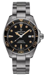 DS Action Diver Titanium Férfi karóra
