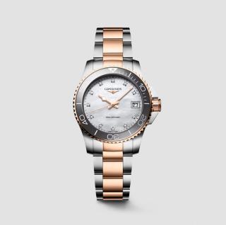 Hydroconquest 32mm Gyémántos Quartz Nõi karóra
