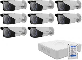 8 varifokális infrakamerás megfigyelőrendszer HIKVISION HDTVI 116621