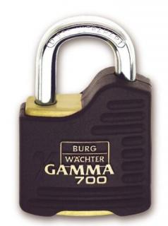 BURG WACHTER Gamma 70055 csúcsminőségű lakat Gamma 700 55