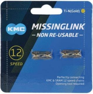 KMC Lánc patentszem11/128 12 speed KMC 2 db/csomag! CL552